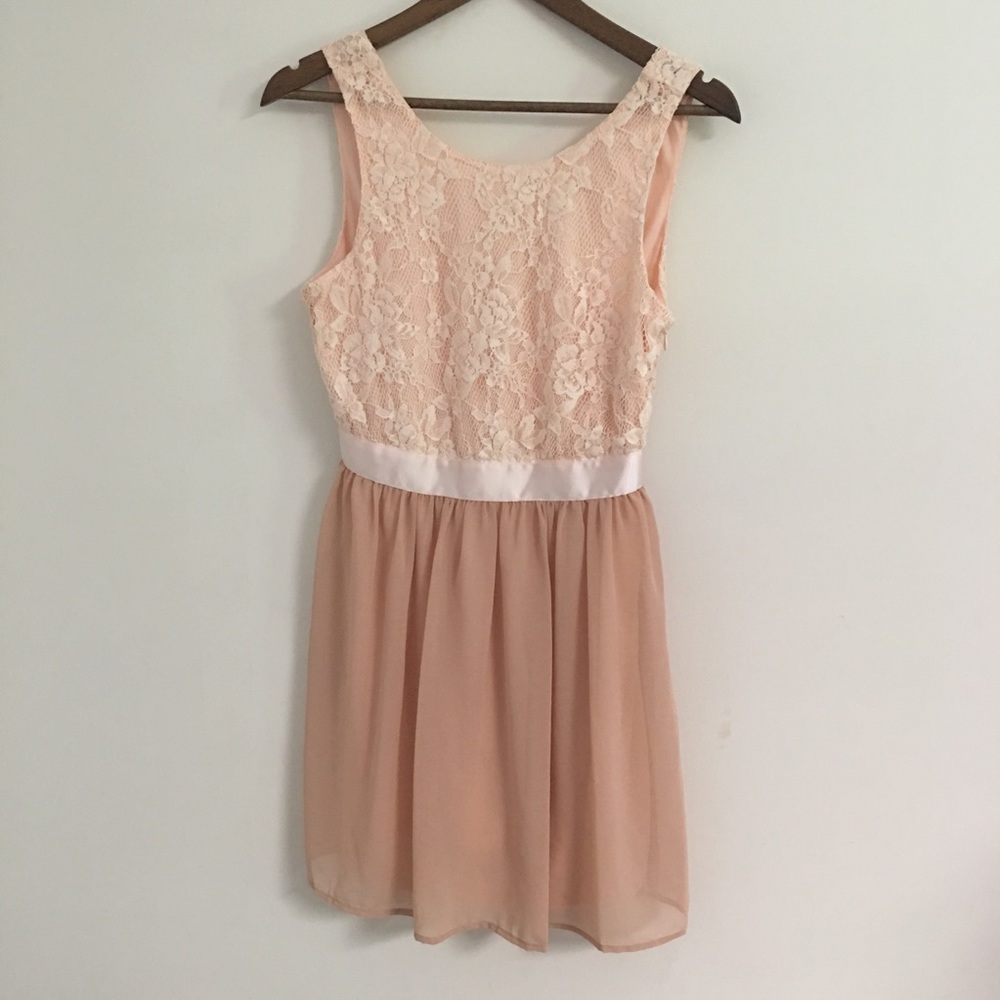 LUSH Peach Dress